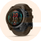 Garmin Fenix E - Slate Grey Steel with Black Band