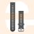 Garmin Quick Release Band (20 mm) - Slate Silicone Band with Stainless Steel Hardware