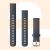 Garmin Quick Release Bands (18 mm) - Granite Blue with Silver Hardware